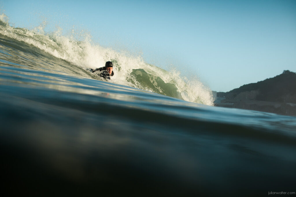 Bodysurf Ocean Beach San Francisco - Julian Walter Photography